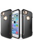 SUPCASE Armor Hard Phone Case For iPhone 5S Cover Clear Matte Back Shockproof Soft TPU Bumper Protective Case-Black